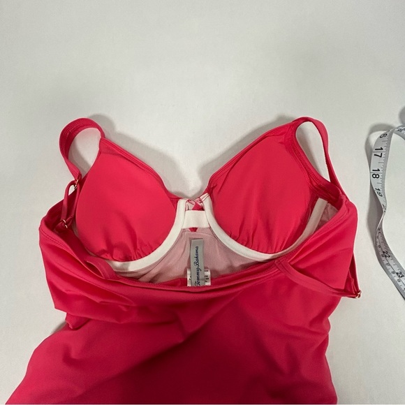 Tommy Bahama Pink Swimwear Tankini Top - Picture 3 of 13